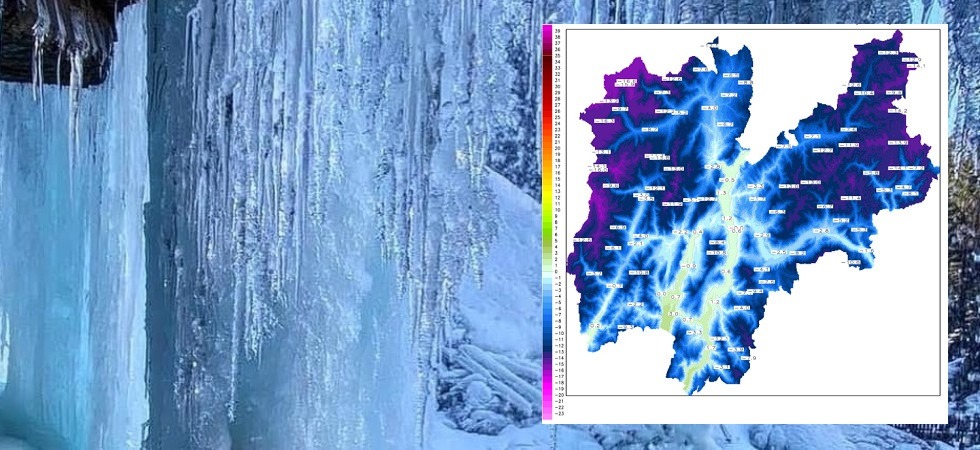Meteo, minime sotto i -20 in Regione: ecco dove ha fatto più freddo